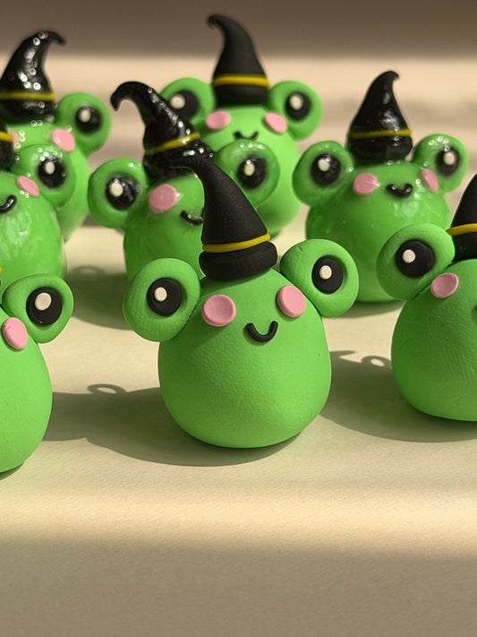 Witch Frog Keychain