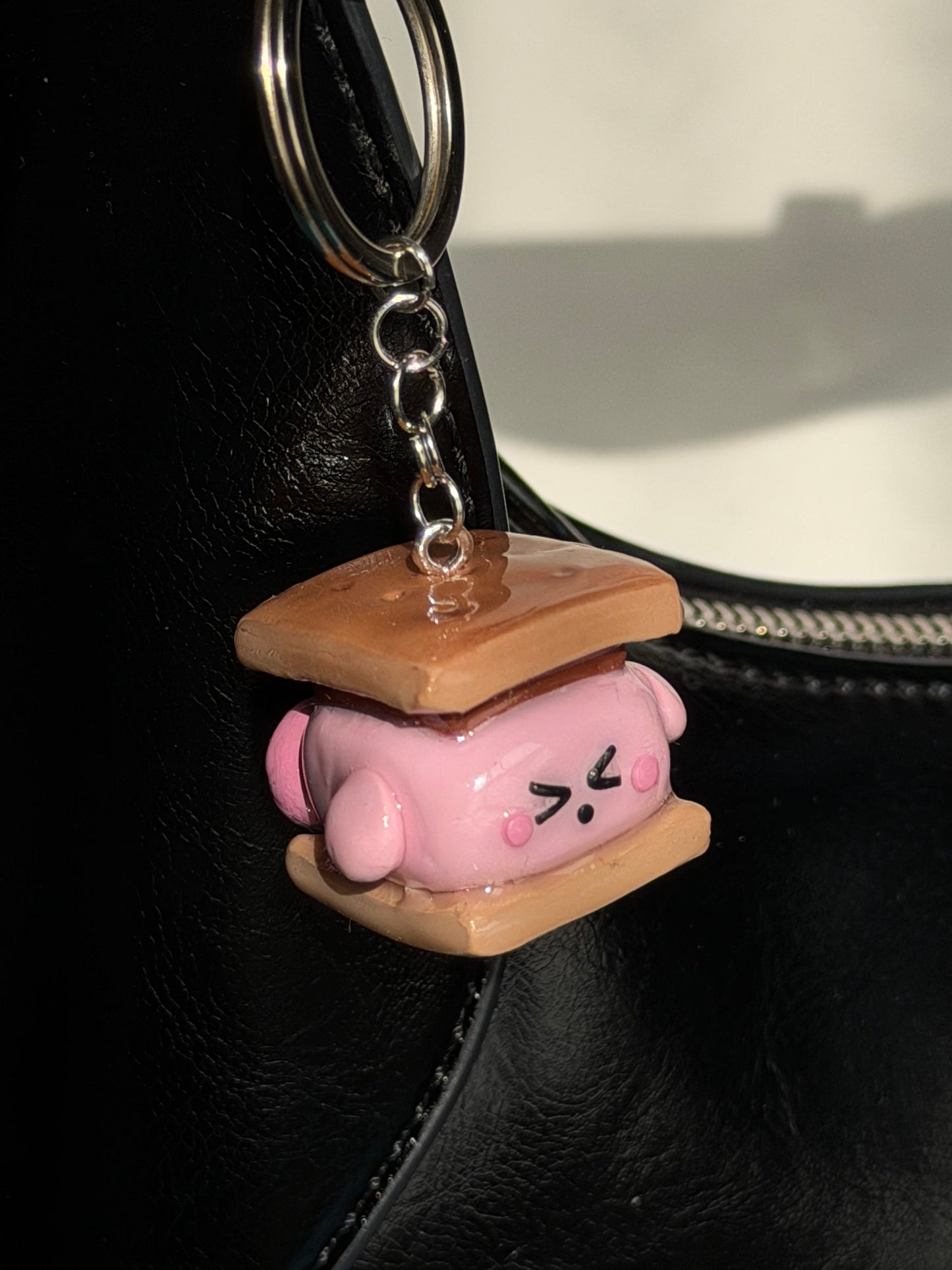 Kirby Smores Keychain