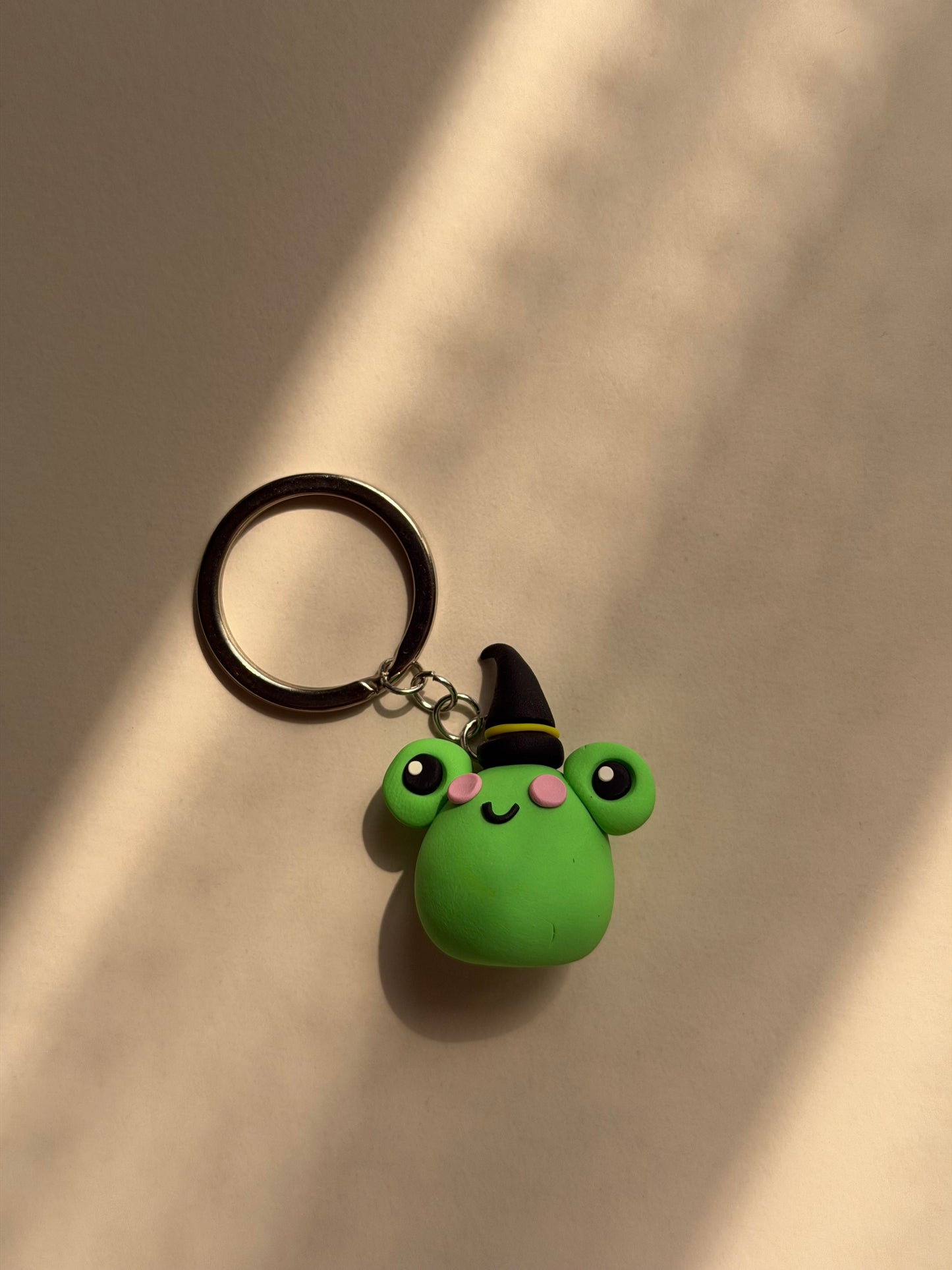 Witch Frog Keychain