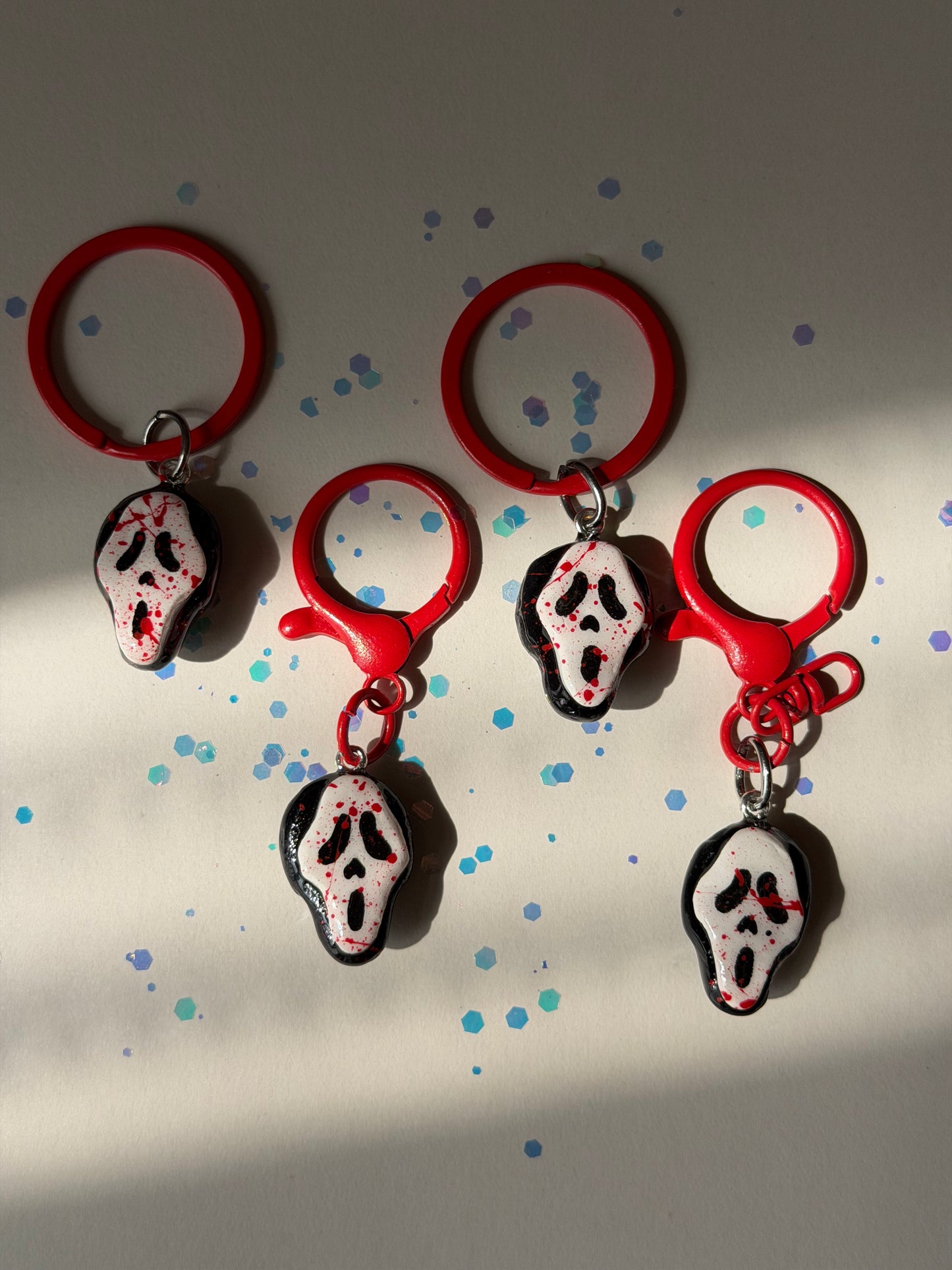 Ghost Face Keychain