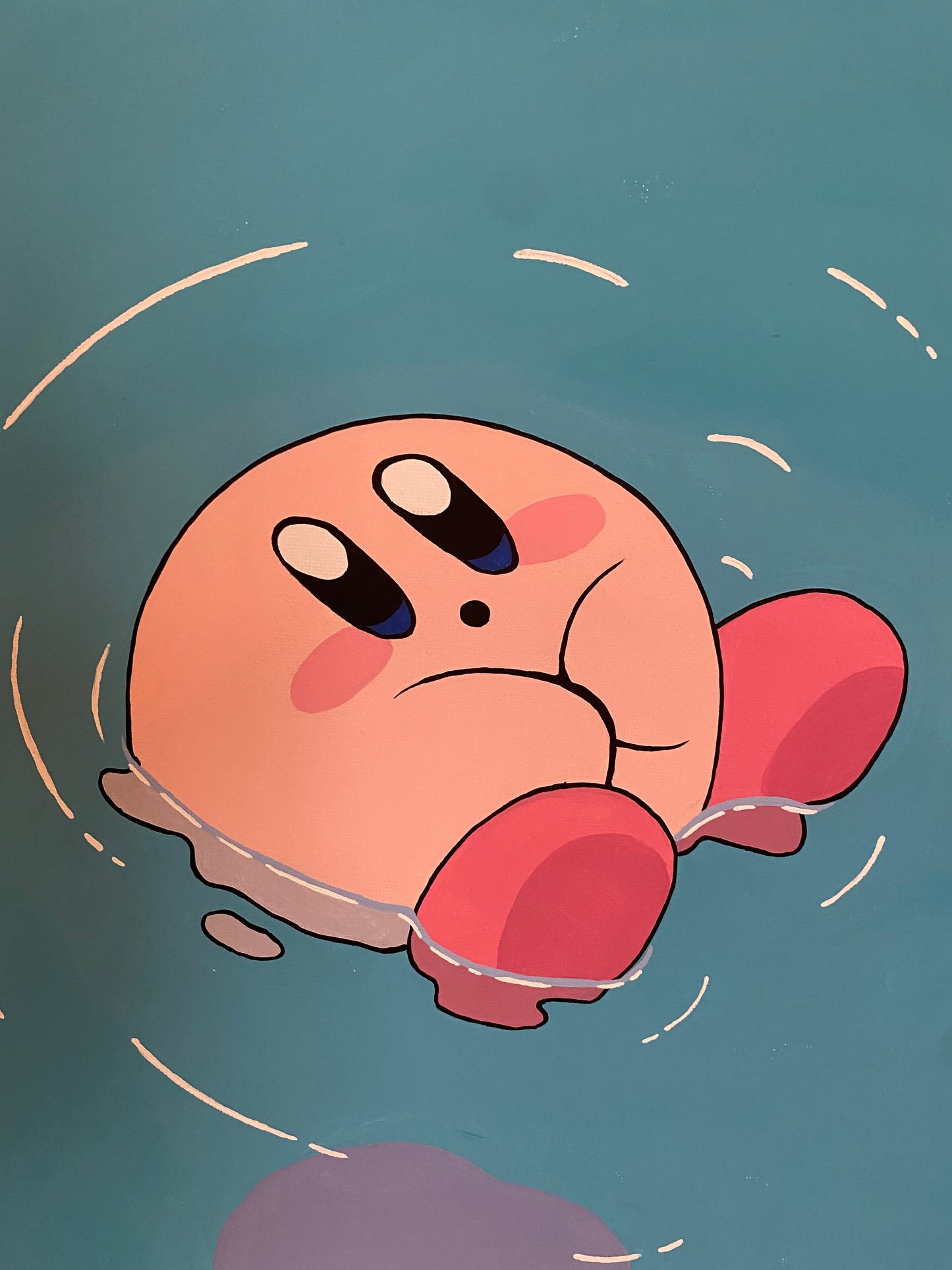 Floating Kirby