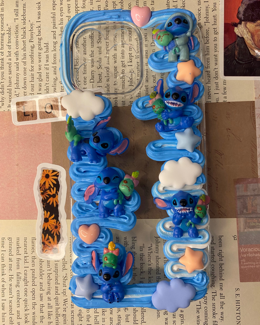 Stitch custom phone case