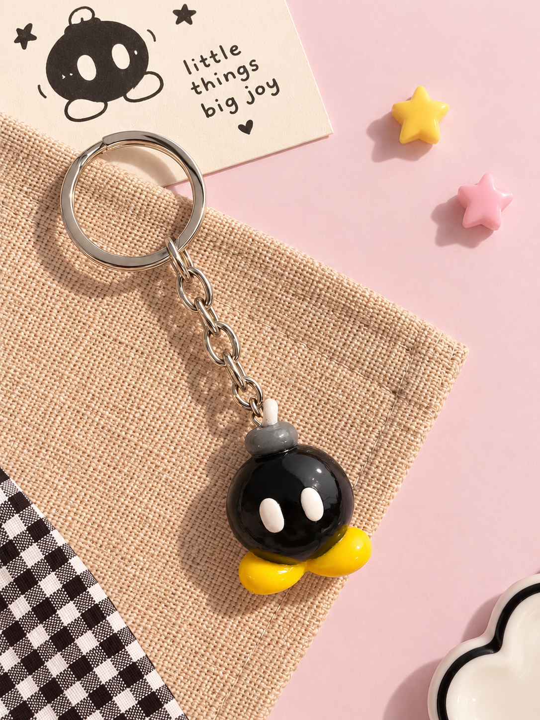 Bob-omb Keychain