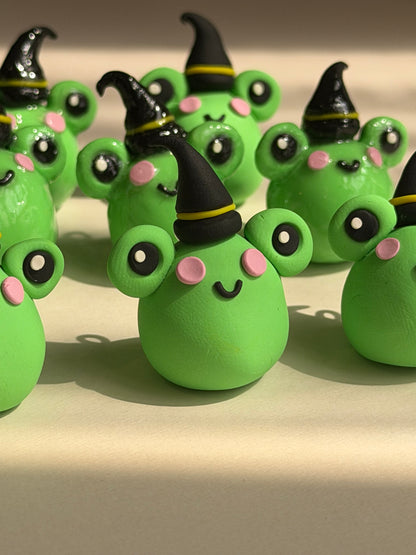 Witch Frog Keychain