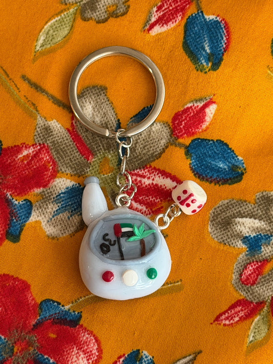 Emirati Tamagotchi Keychain