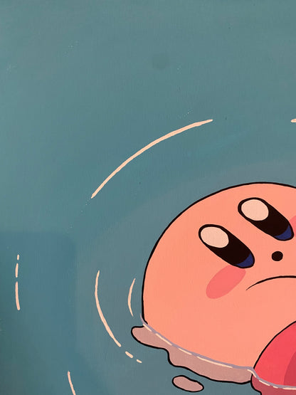 Floating Kirby